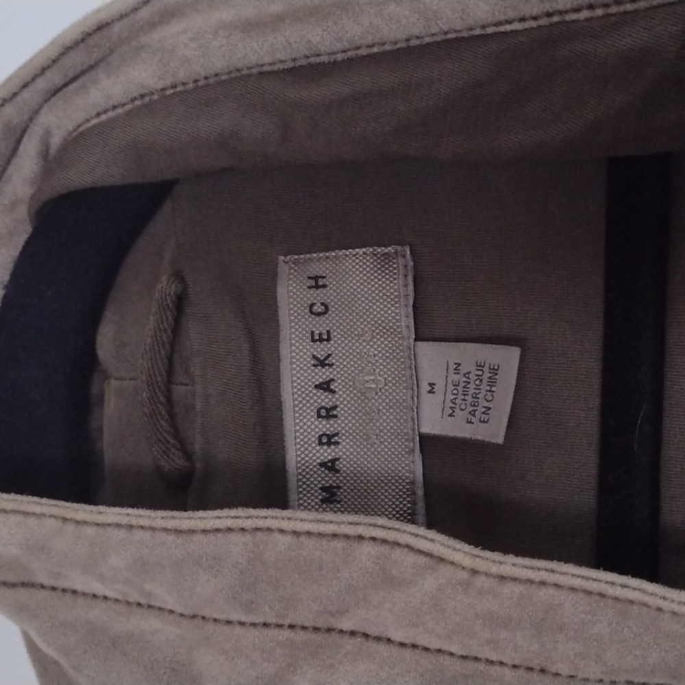 Anthropologie marrakech size medium taupe jacket - Picture 3 of 5
